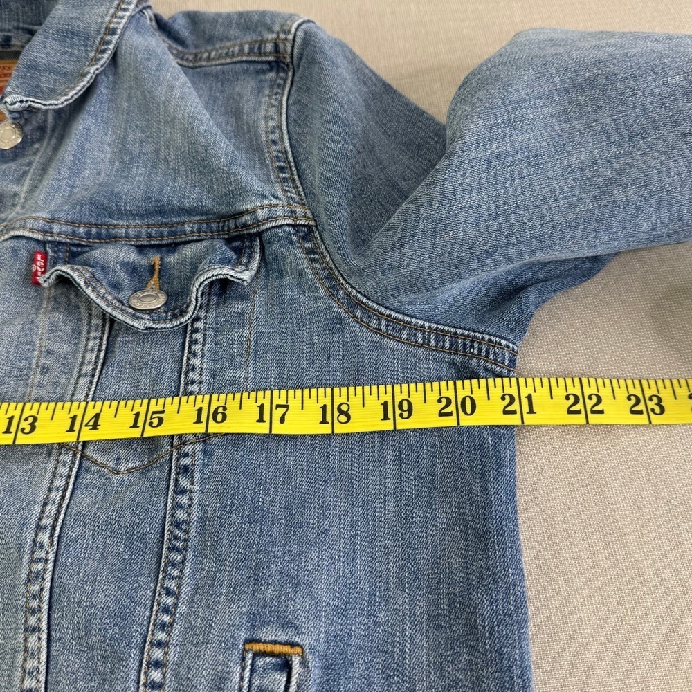 Levis Girls XL Trucker Denim Jacket - Picture 8 of 10